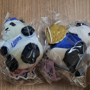삼성라이온즈 바오패밀리 루이후이 키링 새상품