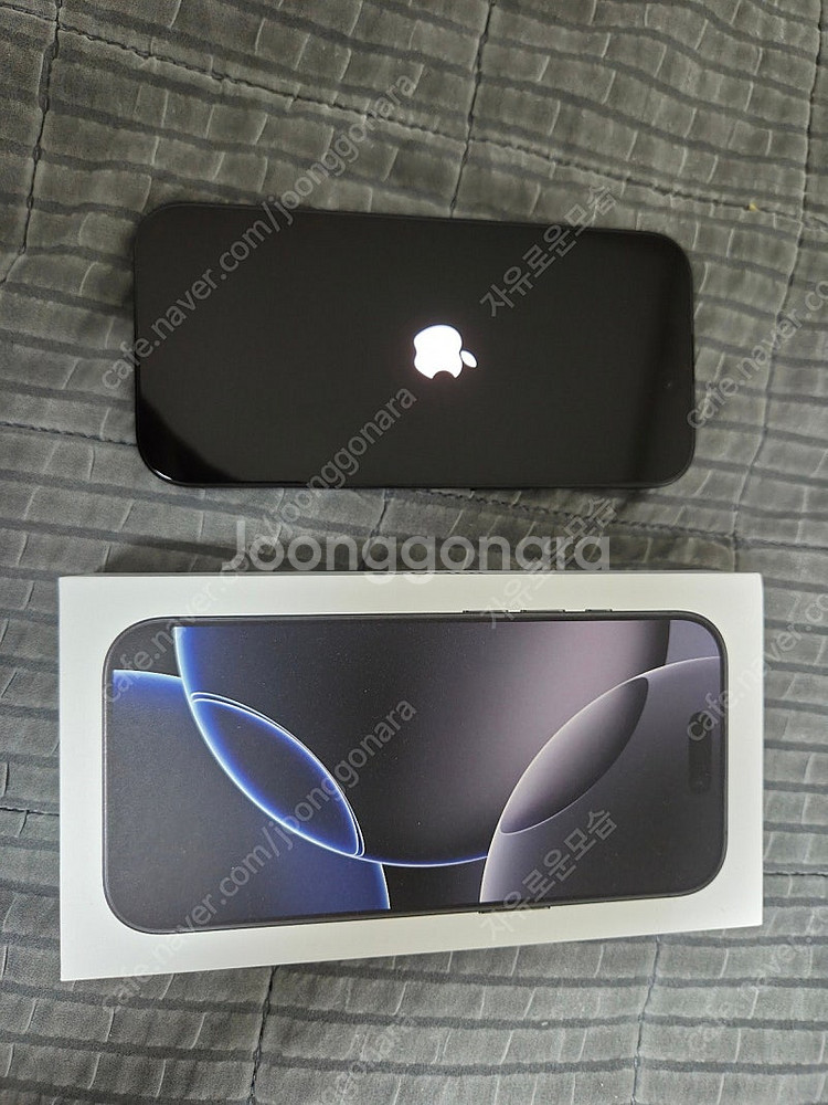 아이폰16pro 256gb 블랙티타늄 처분합니다.(하루...--0