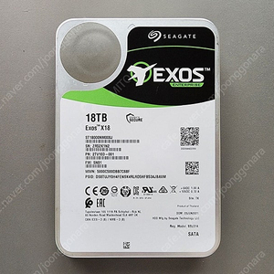 고장 하드 / 시게이트 EXOS SATA 18TB