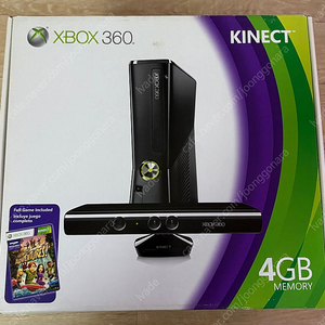 (신품급)xbox360s 키넥트세트