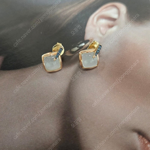 14k 청다이아 귀걸이