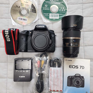 (부산) 신동품 캐논 EOS-7D+탐론 90마크로 렌즈