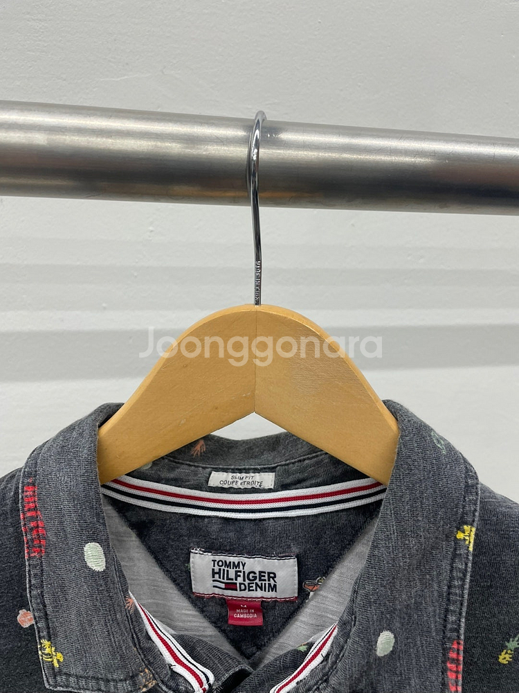 95~100)타미힐피거 반팔 카라 티셔츠 2종 판매합니...--1