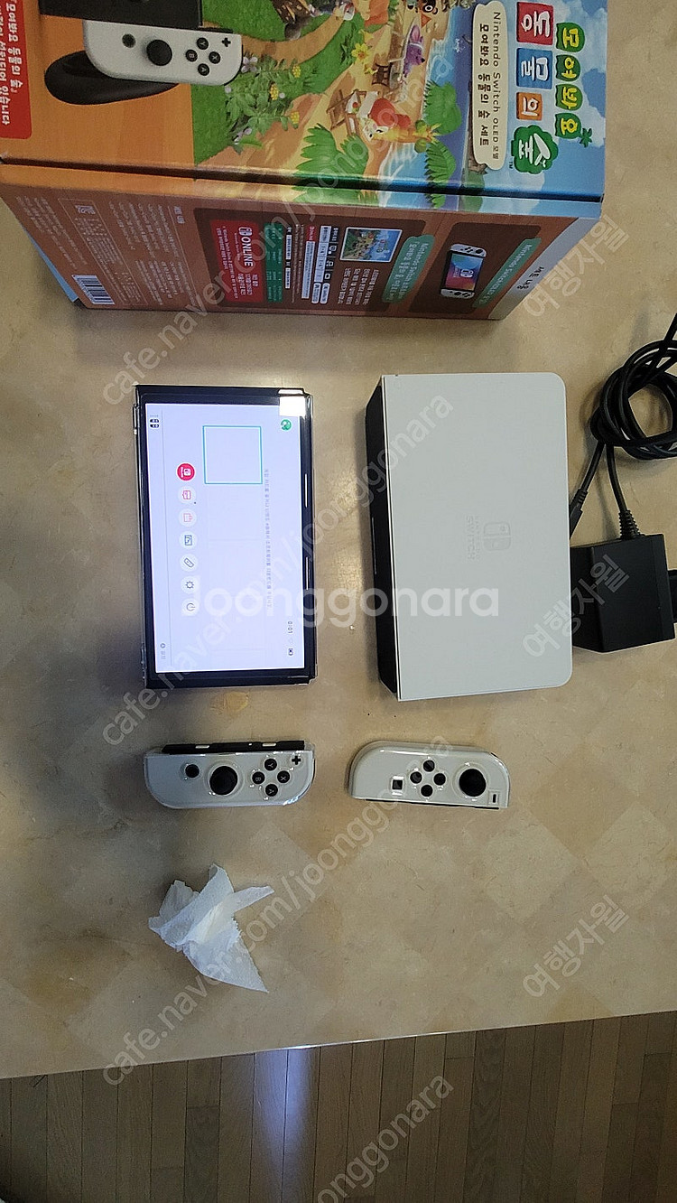닌텐도 동물의숲 oled 에디션 팝니다--1
