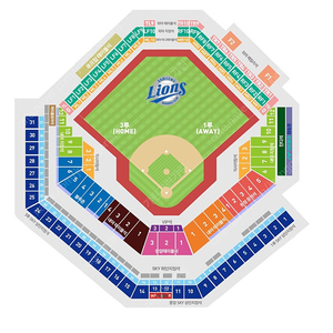 [3루 스카이] 5월 10일 삼성 LG 양도 삼성라이온즈 LG트윈스(엘지) (5/10) 3루 스카이상단석 3루 SKY 2연석 4연석 6연석 8연석