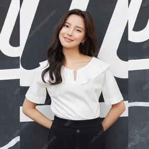 55) 잇미샤 와이드 프릴 블라우스
