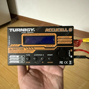 Turnigy Accucell6 RC밧데리 충전기 + 밧데리 체크기