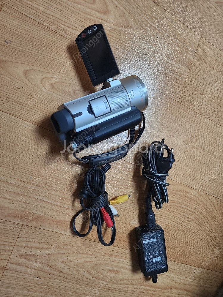 소니 SONY DCR-SR100 빈티지 레트로 캠코더 핸디캠--4