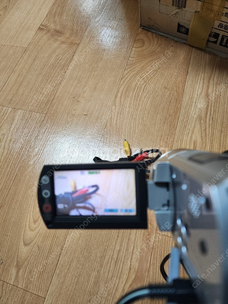 소니 SONY DCR-SR100 빈티지 레트로 캠코더 핸디캠--6