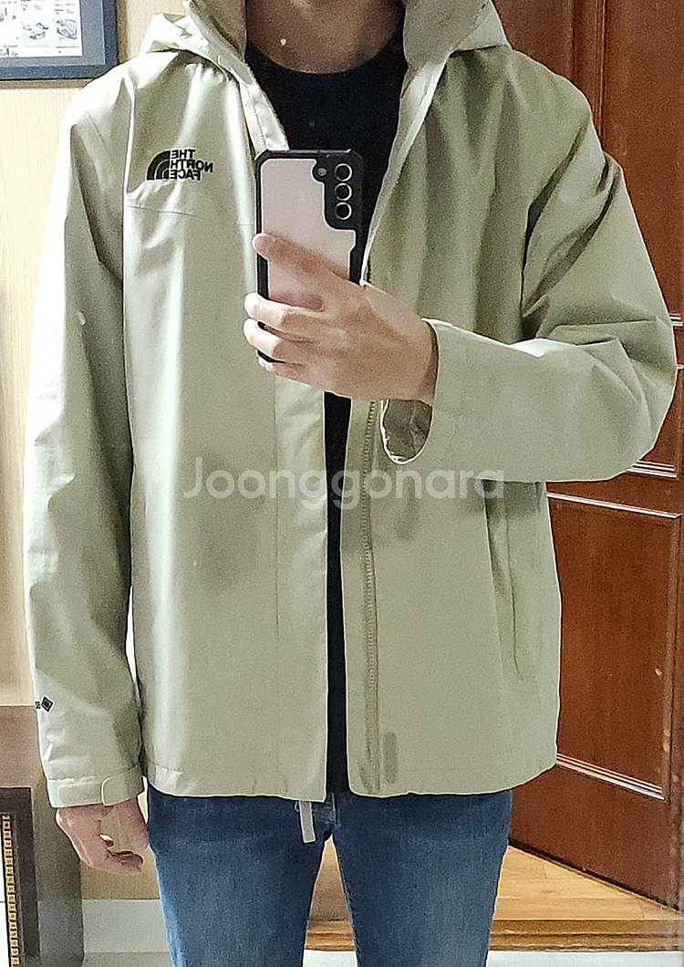 (착샷) 노스페이스 바람막이 고어텍스 gtx 자켓--9