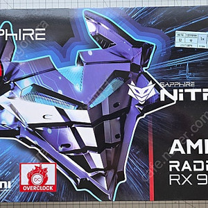 [미개봉] SAPPHIRE 라데온 RX 9070 XT NITRO+ OC D6 16GB 니트로 팝니다.