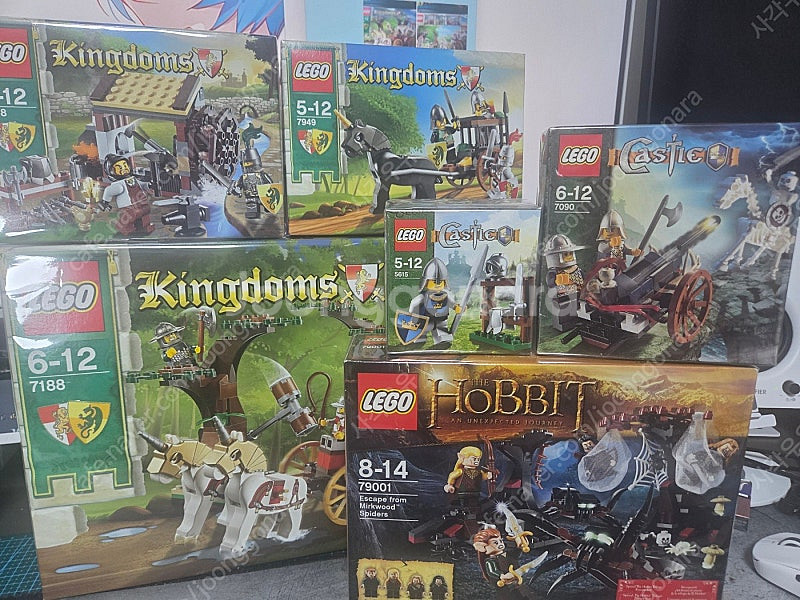 레고 캐슬 킹덤 6918 7949 7090 5615 7188 일괄 팝니다.--0