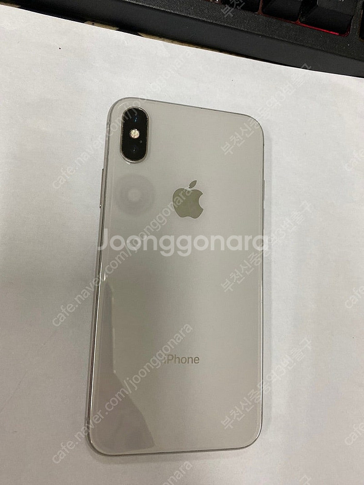 203264 아이폰X 실버 A급 64GB 무잔상 배터리...--0
