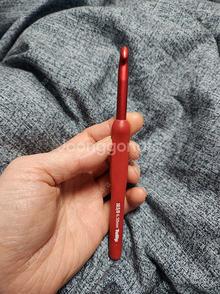 튤립 에티모 모사용 코바늘 10.5호 6.5mm 크로바...--0