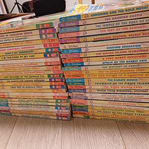영어원서 제로니모 Geronimo Stilton 49권+CD 21개