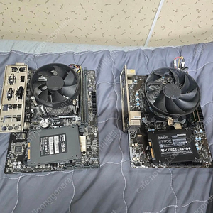 i5 6/7세대 시퓨 보드 세트를 팝니다.