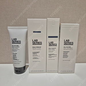새상품 / 랩 시리즈 올인원 페이스 워시, 워터 로션 파란 스킨, 데일리 레스큐 페이스 로션, 올인원 트리트먼트