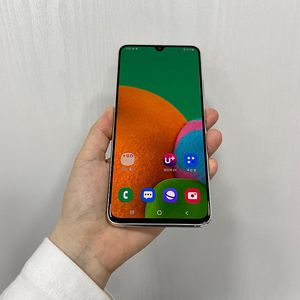 86115 갤럭시A90 5G 128기가 화이트 팝니다 11만원