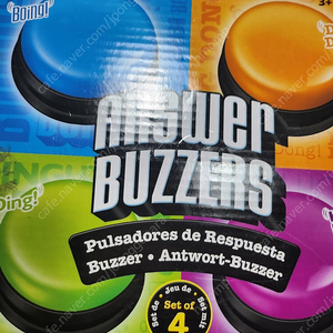 러닝리소스 소리 나는 퀴즈 버저 (4개) Answer Buzzers Set of 4 / learning resources