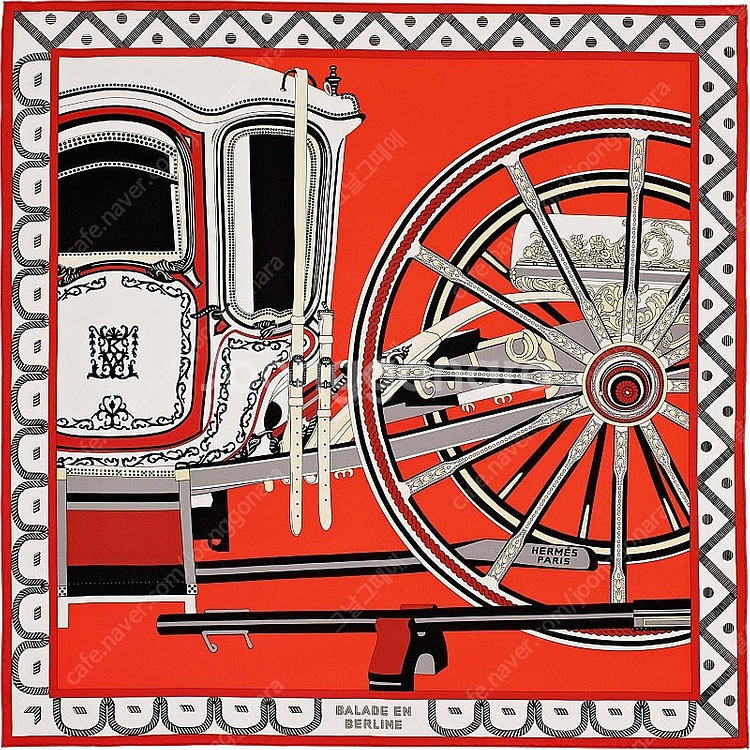 에르메스 까레 발라드 앙 베를린90×90(정품)--1