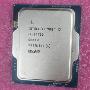 인텔 12,13,14세대 엘더레이크 I7 12700,랩터레이크 I7 14700, I5 13500 (그래픽 내장)