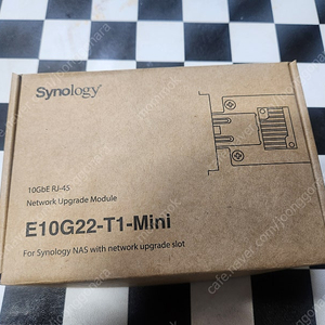 시놀로지 Synology E10G22-T1-Mini 10G 미니랜카드[국내정품]