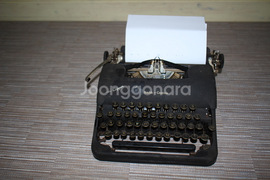 1940년대 스미스 코.로.나 USA 빈티지 타자기 C...--3