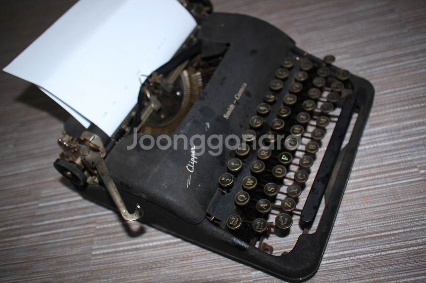 1940년대 스미스 코.로.나 USA 빈티지 타자기 C...--4