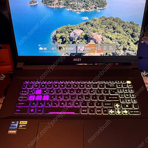 msi 스워드 gf76 게이밍 노트북 판매합니다.
