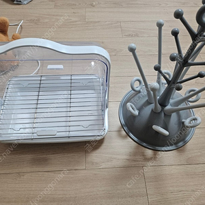 베아바 분수 젖병 건조대와 다이소 건조대