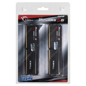 [[미개봉]] 서린 정품 G.SKILL DDR5-6000 CL30 RIPJAWS S5 J 블랙 패키지 (64GB(32Gx2))