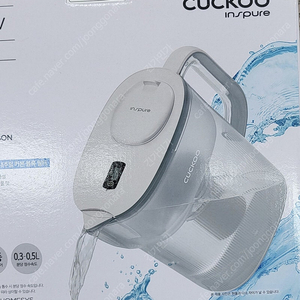 쿠쿠 인스퓨어 정수기 3.8L 필터형 정수기 CPWP-C3801W 미개봉 새상품 팝니다
