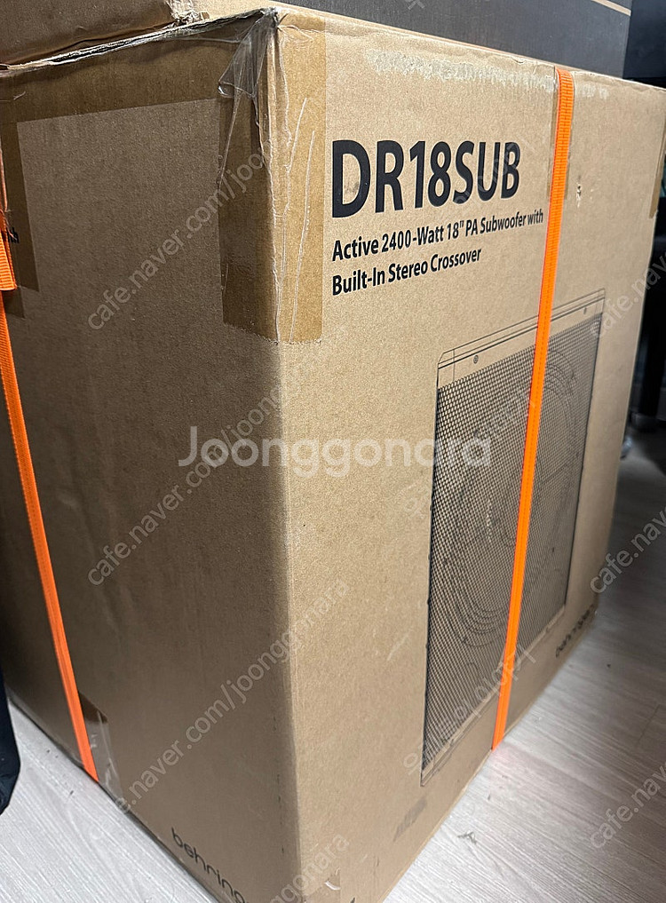 베링거 DR18SUB 액티브 2400W 18인치 서브우...--0