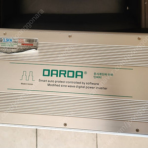 다르다 DP-3000BQ 24V인버터 판매합니다