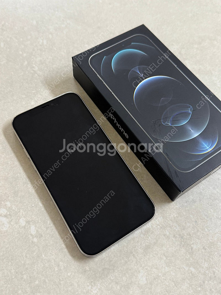 아이폰 12pro 512GB 실버화이트 (박스 o)--0