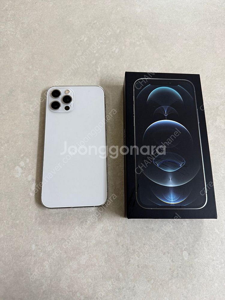 아이폰 12pro 512GB 실버화이트 (박스 o)--2