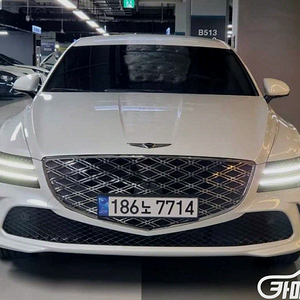 [제네시스]G80(RG3) 2.5 가솔린 터보 AWD 2025 년 휘발유 중고 중고차 전액할부☆중고차리스☆중고차수출