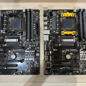 [개인] AMD 기가바이트 GA-970A-D3P 메인보드 2개 일괄 판매합니다.