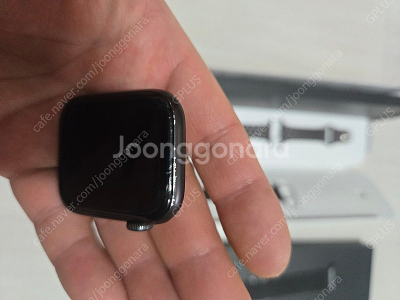 GPS 애플워치se 나이키 44mm 나이키줄 + 밀레니...--3