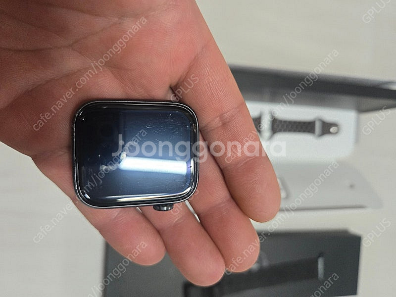 GPS 애플워치se 나이키 44mm 나이키줄 + 밀레니...--4