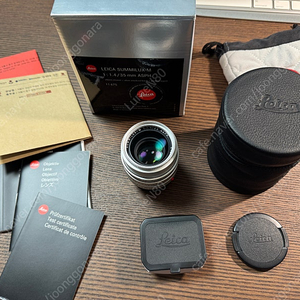 라이카 SUMMILUX-M 35 1.4 FLE(35룩스 fle) 판매합니다.