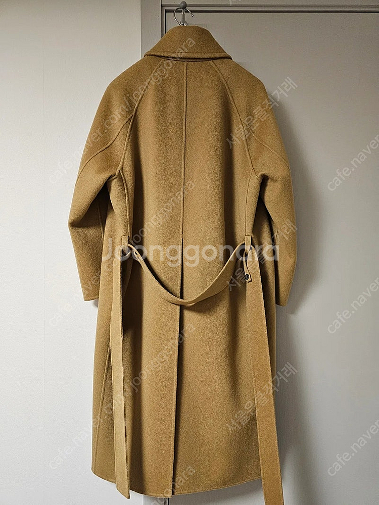 타임옴므 / 캐시미어 블렌드 인버티드 플리츠 발마칸 코...--1