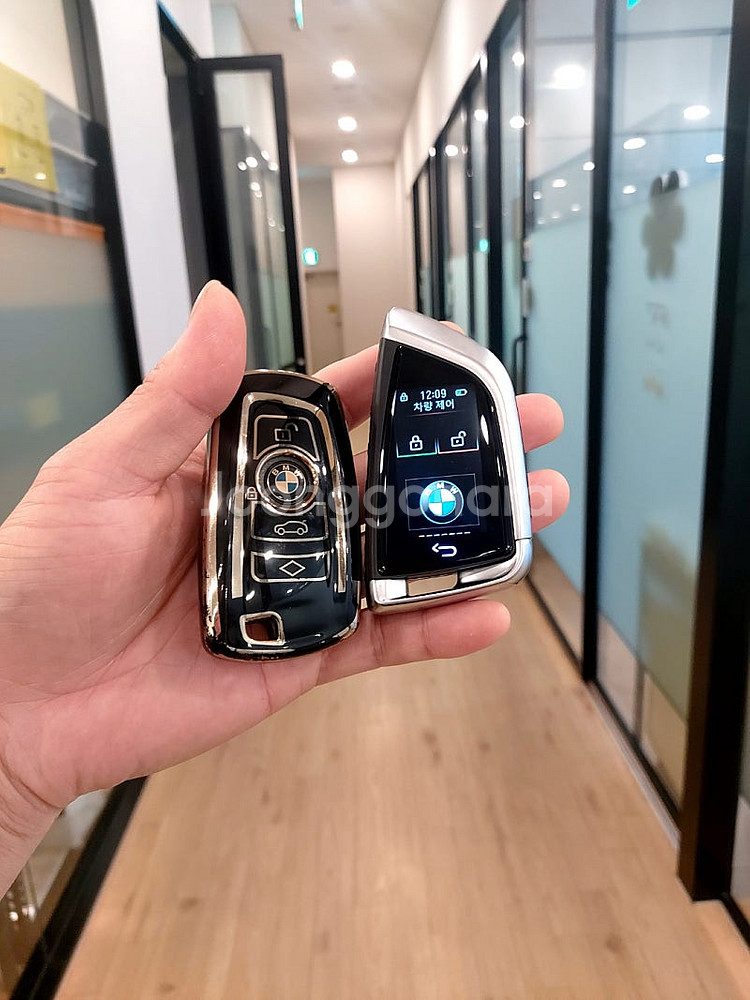 BMW F바디 7시리즈 14년식 LCD 칼날키 컨버전 ...--0