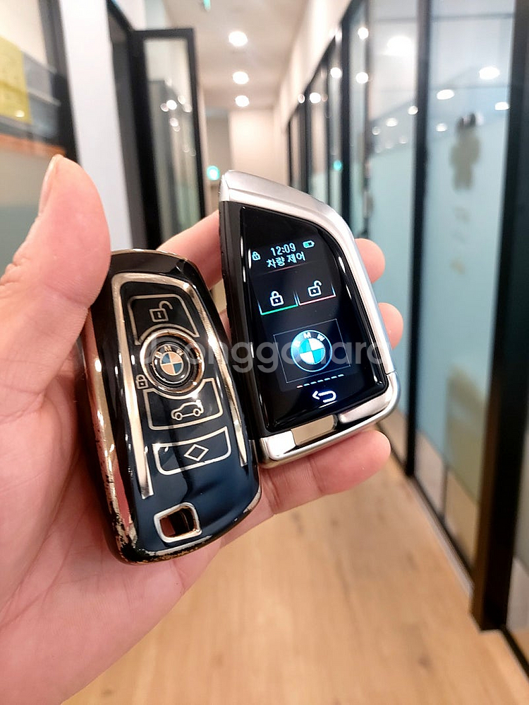 BMW F바디 7시리즈 14년식 LCD 칼날키 컨버전 ...--1