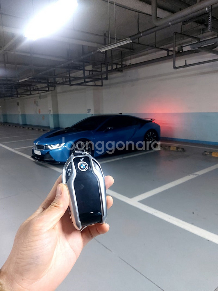 BMW i8 2016년식 디스플레이 LCD 키 개조 리...--6