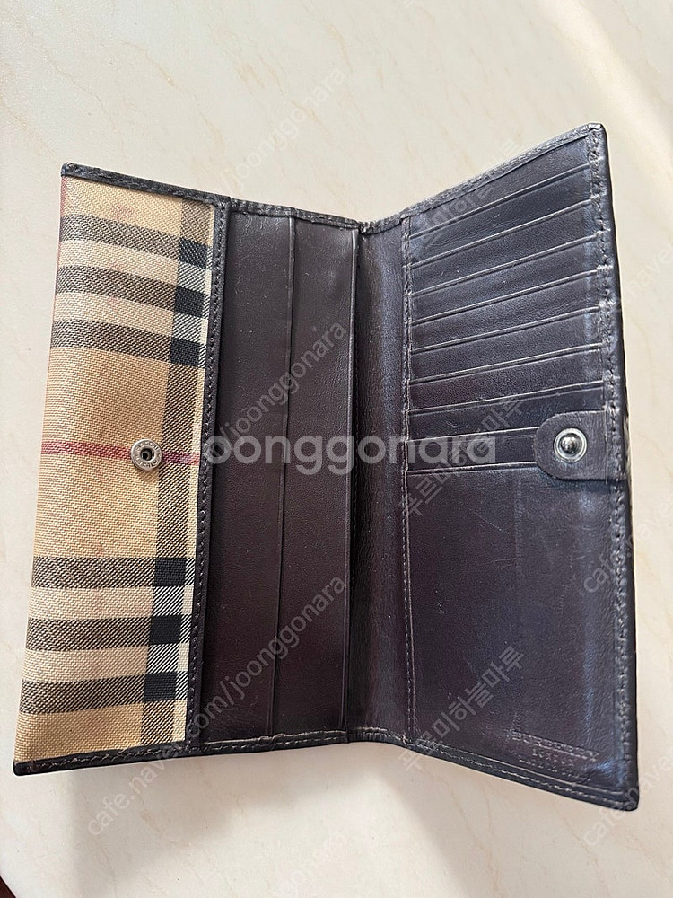 버버리 정품 장지갑 카드지갑 버버리체크지갑 버버리지갑 ...--4