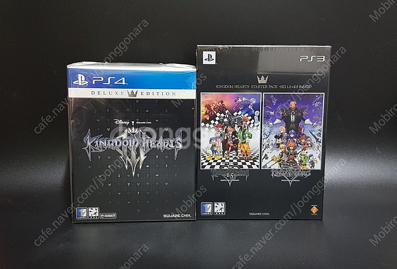 PS4 킹덤하츠3 디럭스 에디션 + PS3 킹덤하츠1....--0