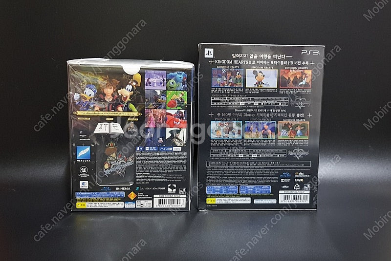 PS4 킹덤하츠3 디럭스 에디션 + PS3 킹덤하츠1....--1