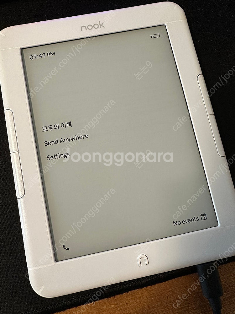 누글사 누크 글로우 4 화이트 핑크--0