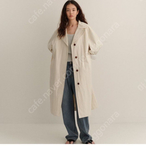 러브어스유 밀리 오버 트렌치 코트 Millie Trench Coat베이지 프리사이즈